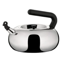 Alessi Bulbul Kettle, Steel - Black
