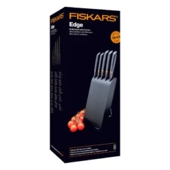 Fiskars Edge Knife Block With 5 Knives 11 Fiskars Edge Knife Block With 5 Knives -Kitchenware Store 1003099 Edge Knife block with 5 knives
