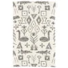 Saana Ja Olli Maailman Synty Tea Towel/placemat, Large, White -Kitchenware Store 100SaanajaOlli isoTH