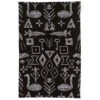 Saana Ja Olli Maailman Synty Tea Towel/placemat, Large, Black 2 Saana Ja Olli Maailman Synty Tea Towel/placemat, Large, Black -Kitchenware Store 102SaanajaOlli isoTH