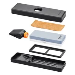 Fiskars Fiskars Premium Whetstone Sharpener -Kitchenware Store 1058937 Fiskars Premium Whetstone sharpener set parts 1