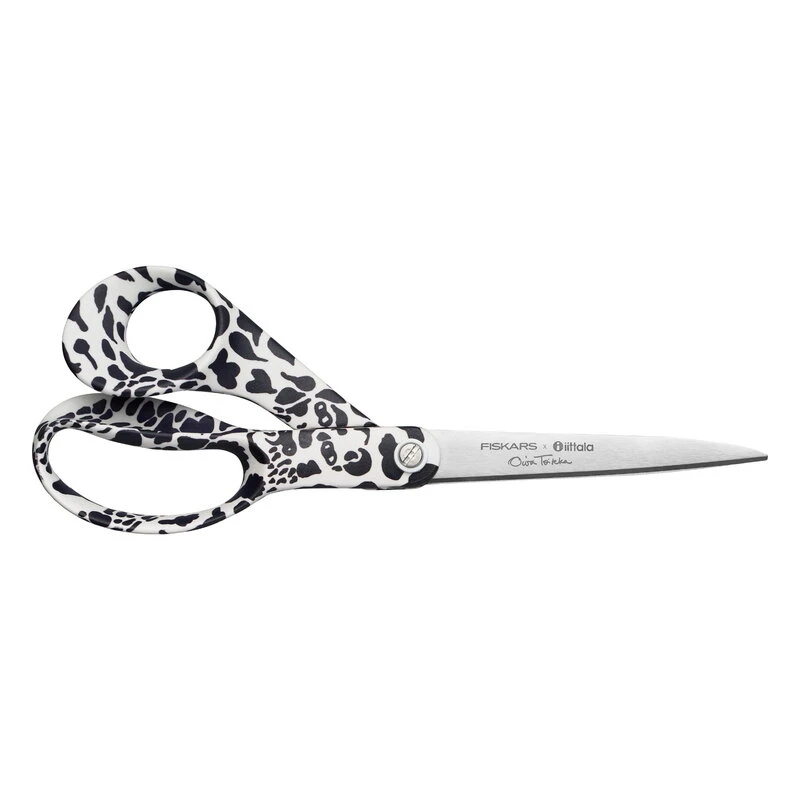 Iittala FXI Cheetah Scissors 21 Cm, Black - White 3 Iittala FXI Cheetah Scissors 21 Cm, Black - White