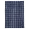 Ferm LIVING Hale Tea Towel, Dark Blue - Off White