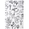 Saana Ja Olli Onnenmaa Tea Towel/placemat, White -Kitchenware Store 10SaanajaOlli iso18 TH