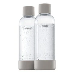 Mysoda Water Bottle 1 L, 2 Pcs, Dove