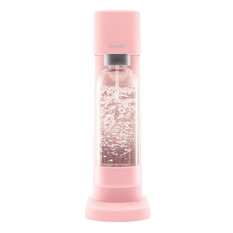 Mysoda Woody Sparkling Water Maker, Pink 3 Mysoda Woody Sparkling Water Maker, Pink