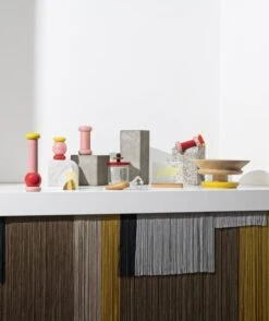 Alessi Sottsass Grinder, Small, Pink - Yellow - Red -Kitchenware Store 16 Alessi groupage Twergi e Sottsass V new 1