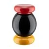 Alessi Sottsass Grinder, Small, Black - Yellow - Red -Kitchenware Store 16 Alessi 21 TH
