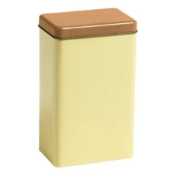 Kitchenware Store 28 HAY Tin By Sowden, Yellow