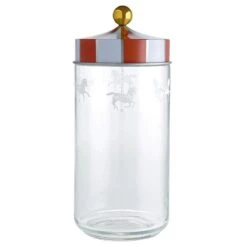Alessi Circus Glass Jar, 1,5 L