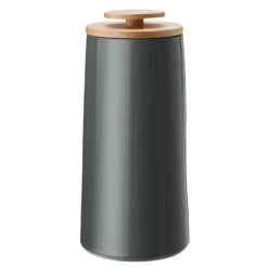 Stelton Emma Storage Jar, Large, Dark Grey