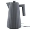 Alessi Plissé Electric Kettle 1,7 L, Grey -Kitchenware Store 227 Alessi 20 TH