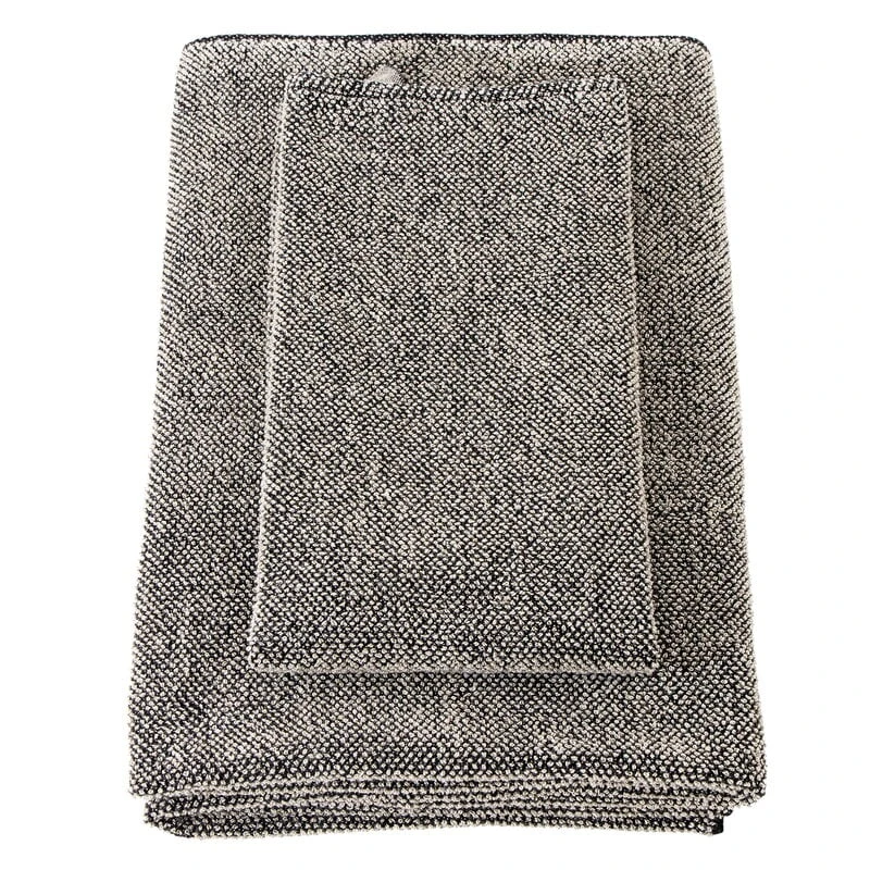 Lapuan Kankurit Kivi Hand Towel, Black - Linen 5 Lapuan Kankurit Kivi Hand Towel, Black - Linen - Image 3