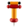 Alessi Sottsass Corkscrew, Yellow - Red - Black