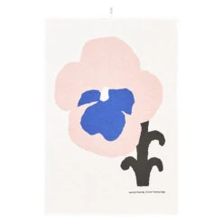 Kauniste Orvokki Tea Towel, Blue