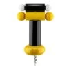 Alessi Sottsass Corkscrew, Black - Yellow - White