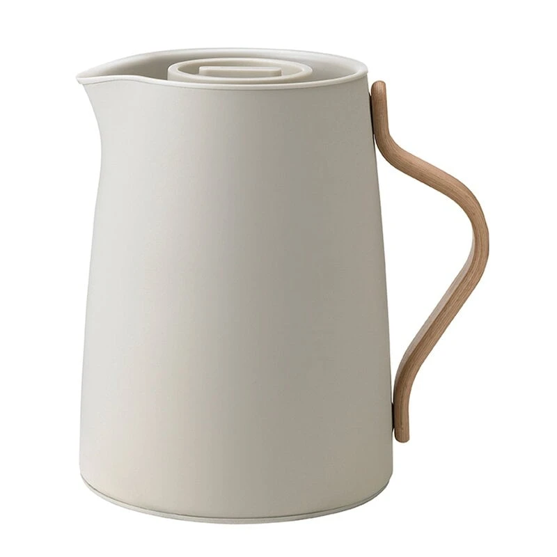 Stelton Emma Vacuum Jug For Tea, Soft Sand 3 Stelton Emma Vacuum Jug For Tea, Soft Sand