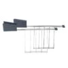 Alessi Plissé Toaster Rack, Grey -Kitchenware Store 307Alessi AK