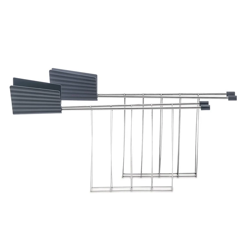 Alessi Plissé Toaster Rack, Grey 3 Alessi Plissé Toaster Rack, Grey