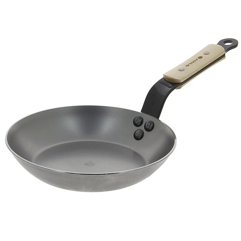 De Buyer Mineral B Bois Frying Pan, 20 Cm 3 De Buyer Mineral B Bois Frying Pan, 20 Cm