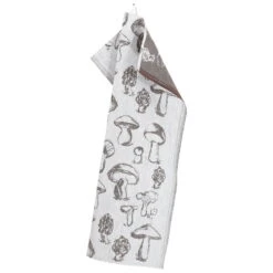 Lapuan Kankurit Sienimetsä Tea Towel, White - Brown