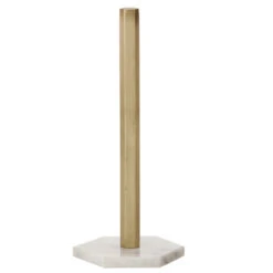 Ferm LIVING Hexagon Paper Towel Stand, Brass