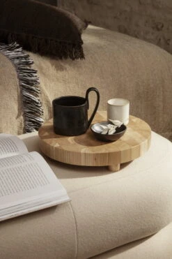 Ferm LIVING Chess Cutting Board, Round, Small 11 Ferm LIVING Chess Cutting Board, Round, Small -Kitchenware Store 47 0815