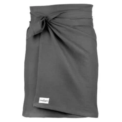 The Organic Company Giant Kitchen Towel/apron, Dark Grey