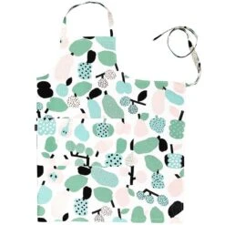 Kauniste Tutti Frutti Apron, Light Green