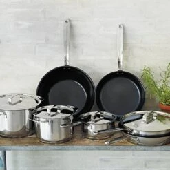 Fiskars All Steel Sauté Pan 26 Cm, Stainless Steel -Kitchenware Store 6allsteel iso