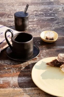 Ferm LIVING Flow Jam Jar With Spoon, Black 11 Ferm LIVING Flow Jam Jar With Spoon, Black -Kitchenware Store 79 1639