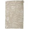 Saana Ja Olli Onnenmaa Tea Towel/placemat, Beige -Kitchenware Store 8SaanajaOlli iso18 TH