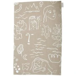 Saana Ja Olli Onnenmaa Tea Towel/placemat, Beige