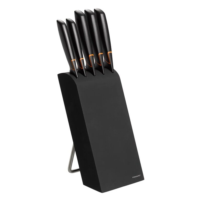 Fiskars Edge Knife Block With 5 Knives 3 Fiskars Edge Knife Block With 5 Knives