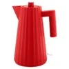 Alessi Plissé Electric Kettle 1,7 L, Red -Kitchenware Store ALMDL06 R
