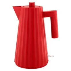 Alessi Plissé Electric Kettle 1,7 L, Red