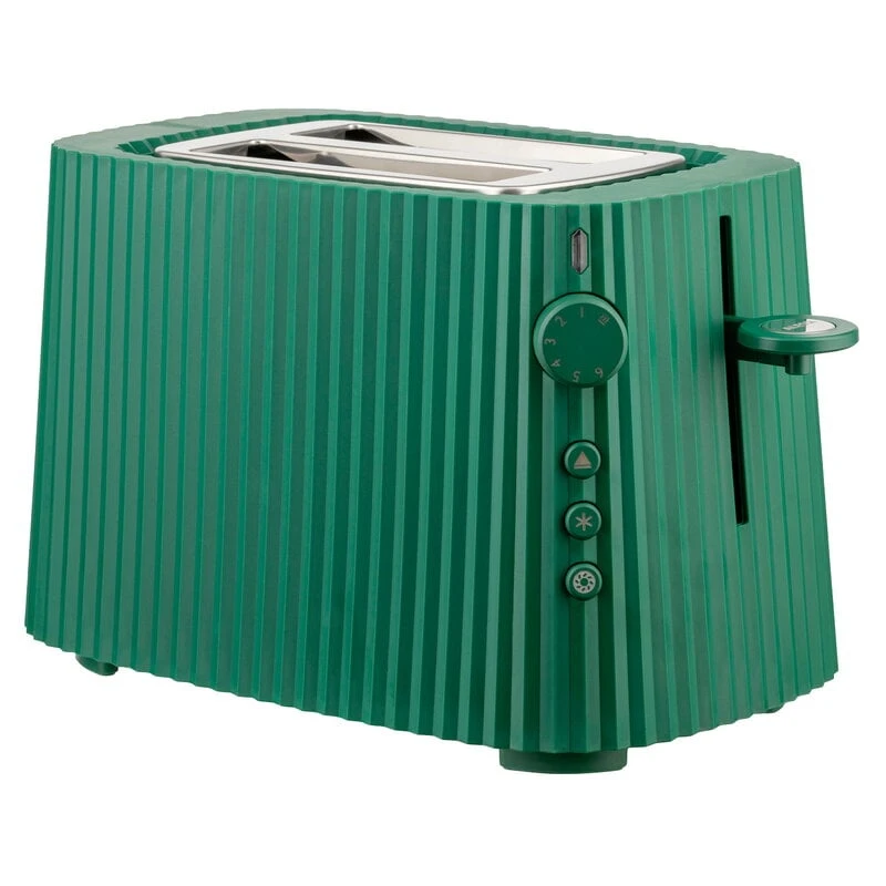 Alessi Plissé Toaster, Green 3 Alessi Plissé Toaster, Green