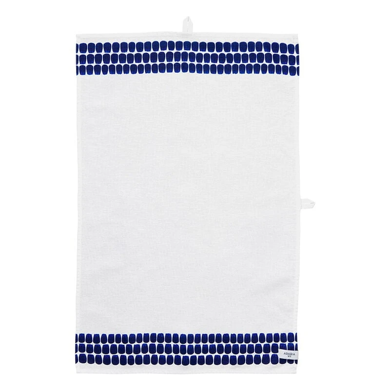 Arabia Tuokio Tea Towel, Blue 3 Arabia Tuokio Tea Towel, Blue