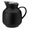 Stelton Amphora Vacuum Jug For Tea, 1 L, Soft Black