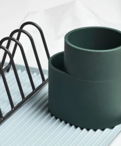 HAY Dish Drainer Rack, Anthracite -Kitchenware Store Dish Drainer