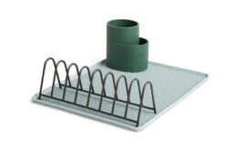 HAY Dish Drainer Tray, Light Blue -Kitchenware Store Dish Drainer Tray Light Blue w Rack Anthracite Cup WB