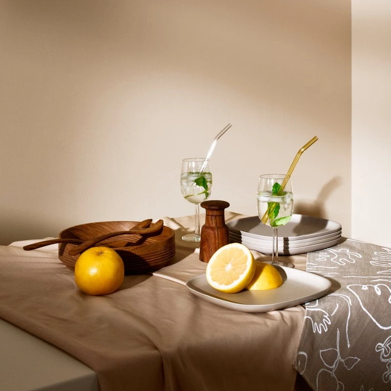 Saana Ja Olli Onnenmaa Tea Towel/placemat, Beige 6 Saana Ja Olli Onnenmaa Tea Towel/placemat, Beige - Image 4