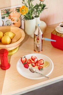 Alessi Sottsass Grinder, Medium, Red -Kitchenware Store FDS ruoka Alessi11 1