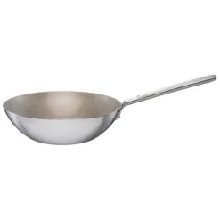 Fiskars Norden Steel Wok, 28 Cm