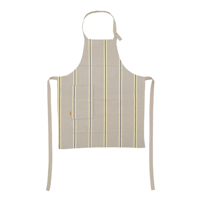 Ferm LIVING Hale Apron, Oyster - Lemon - Bright Blue 3 Ferm LIVING Hale Apron, Oyster - Lemon - Bright Blue