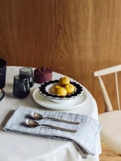 Lapuan Kankurit Lastu Tea Towel, White - Grey -Kitchenware Store Fds joulu1318 media