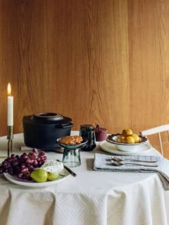 Lapuan Kankurit Lastu Tea Towel, White - Grey -Kitchenware Store Fds joulu1418 media