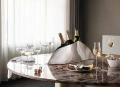 Georg Jensen Indulgence Grand Champagne Cooler 9 Georg Jensen Indulgence Grand Champagne Cooler -Kitchenware Store GJ AW22 Indulgence Sky Champagne1