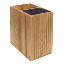 Heirol Woody Knife Block/utensil Holder, Ash 6 Heirol Woody Knife Block/utensil Holder, Ash -Kitchenware Store HRL19112 2 EE