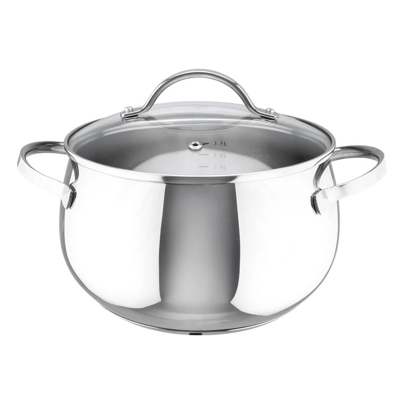Heirol Belly Steel Pot, 4 L 3 Heirol Belly Steel Pot, 4 L